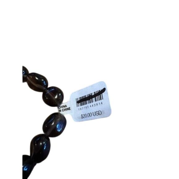 Smoky Quartz Free People Bead Bracelet Spiritual Energy Healing Properties - Picture 5 of 5